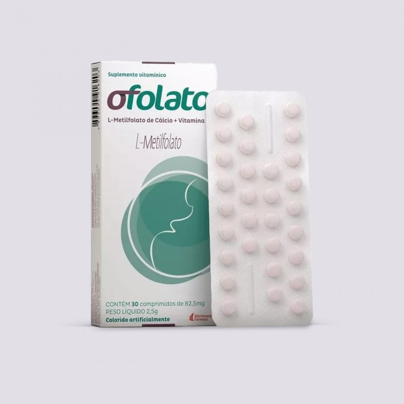 Ofolato 30 Comprimidos Vitamina Para Gestante Famivita