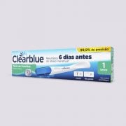 Teste de Gravidez Saiba Antes – 6 dias de antecedência – Clearblue