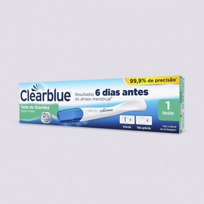 Clearblue Saiba Antes Teste De Gravidez Até 6 Dias Antes Famivita 